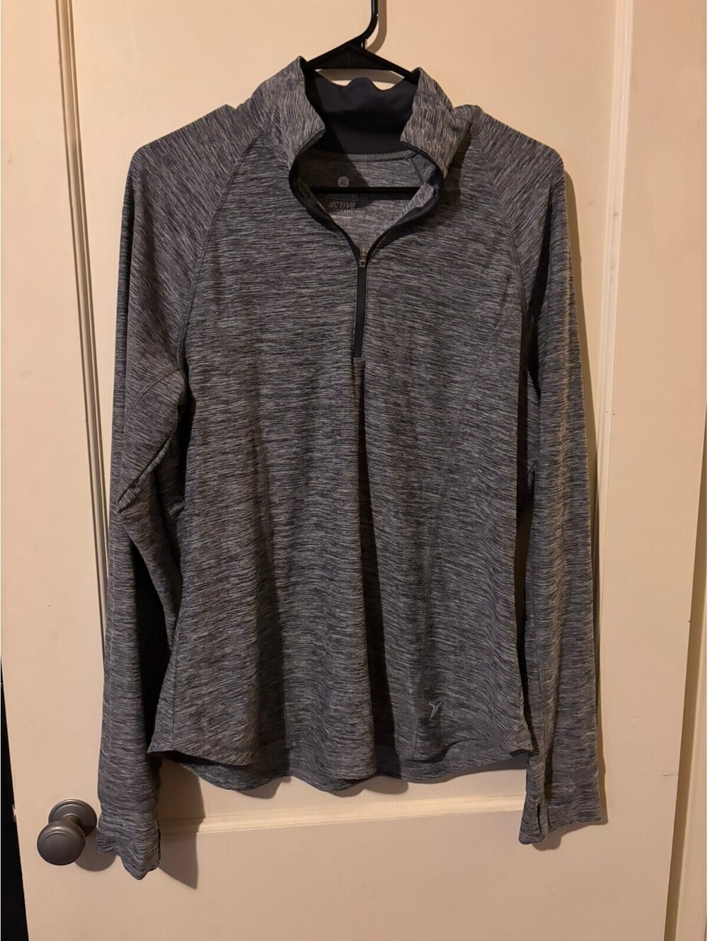 Old Navy Active gray quarter zip top XL